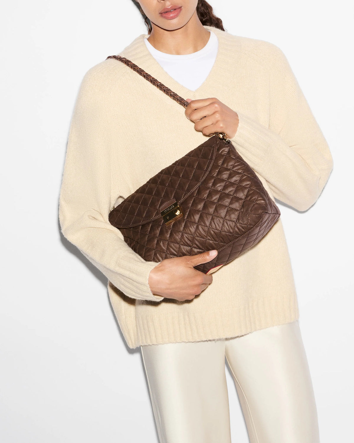 Crosby Lock Shoulder - Walnut Brown