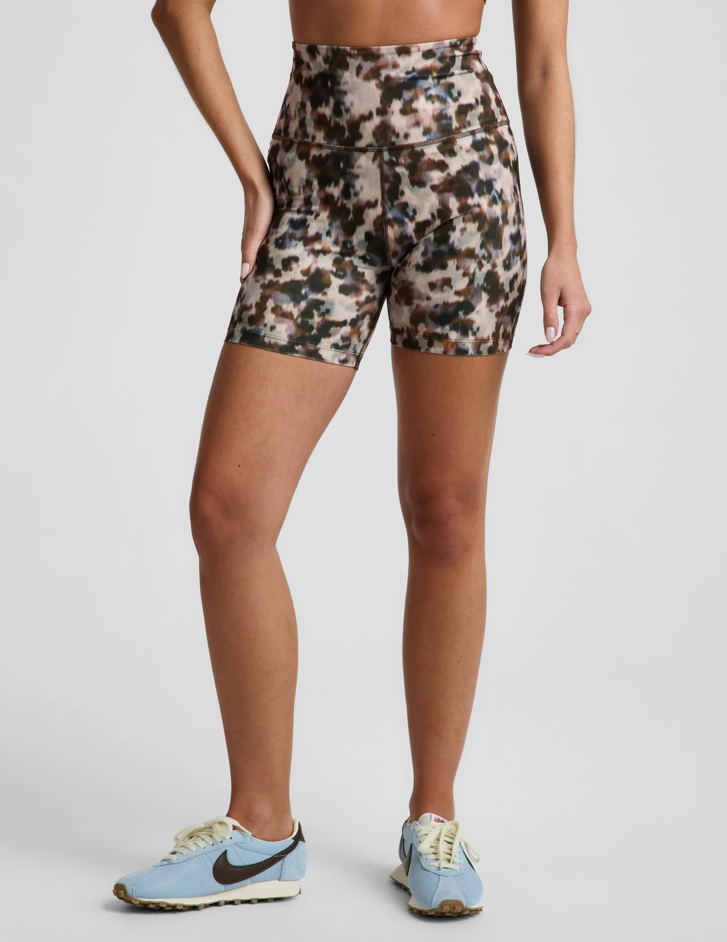 Softmark Biker Short - Dappled Roan
