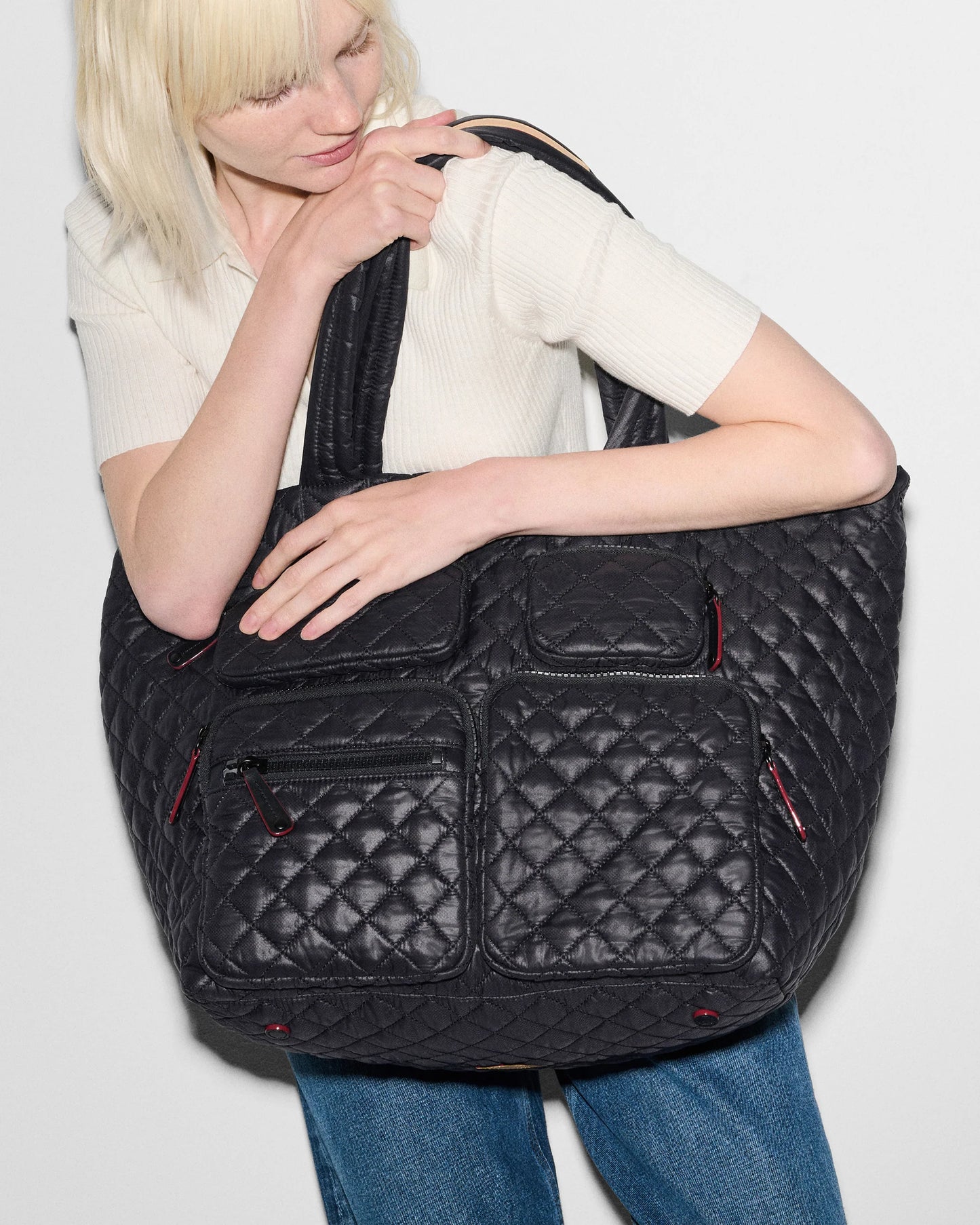 Metro Travel Tote L - Black