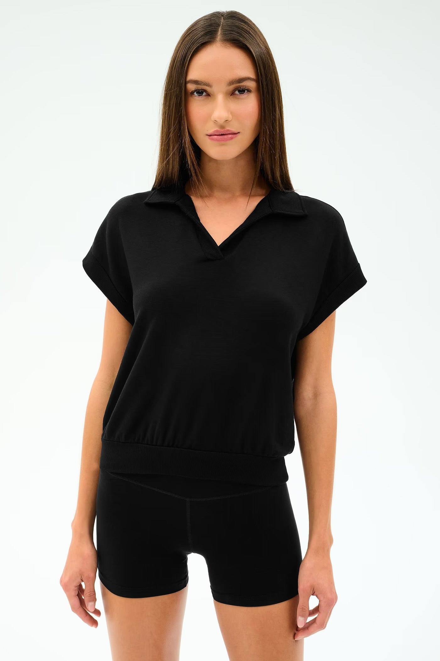 Elvie Polo/Andie Sweatpant - Black
