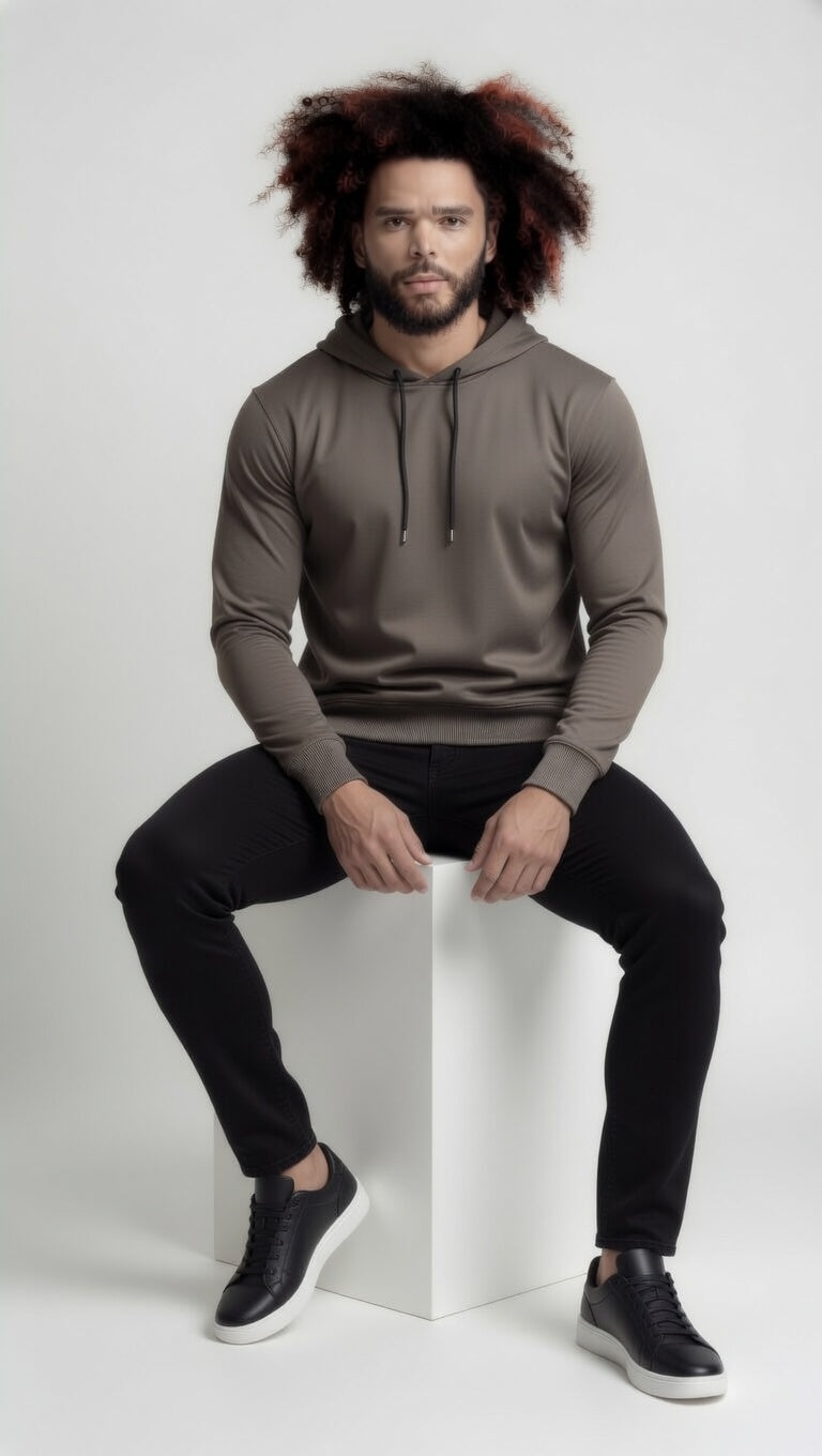 Pulse Hoodie L/S - Taupe