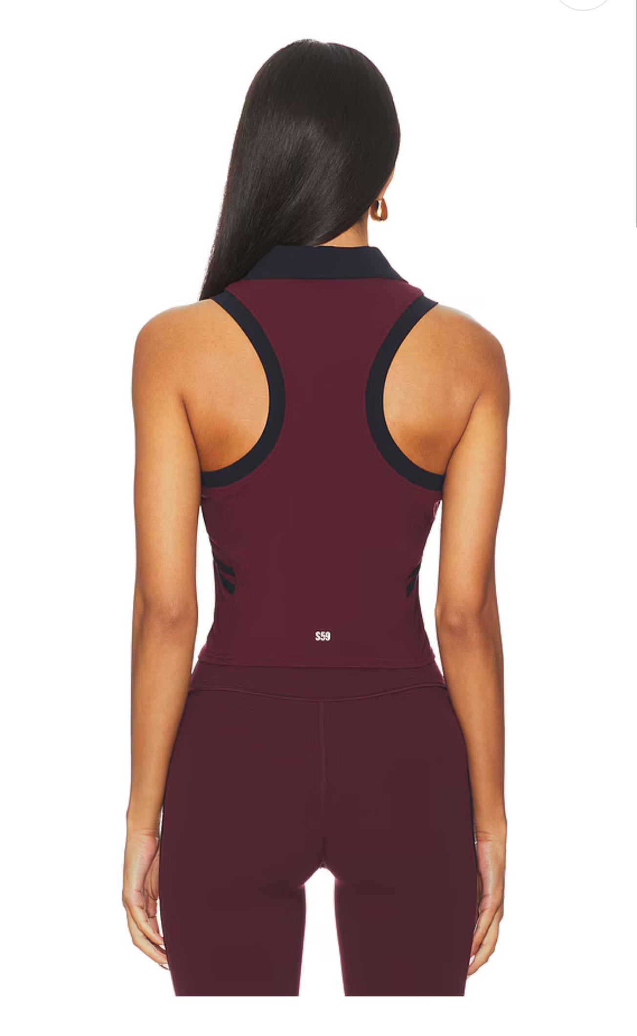 Austin Airweight Polo - Dark Cherry