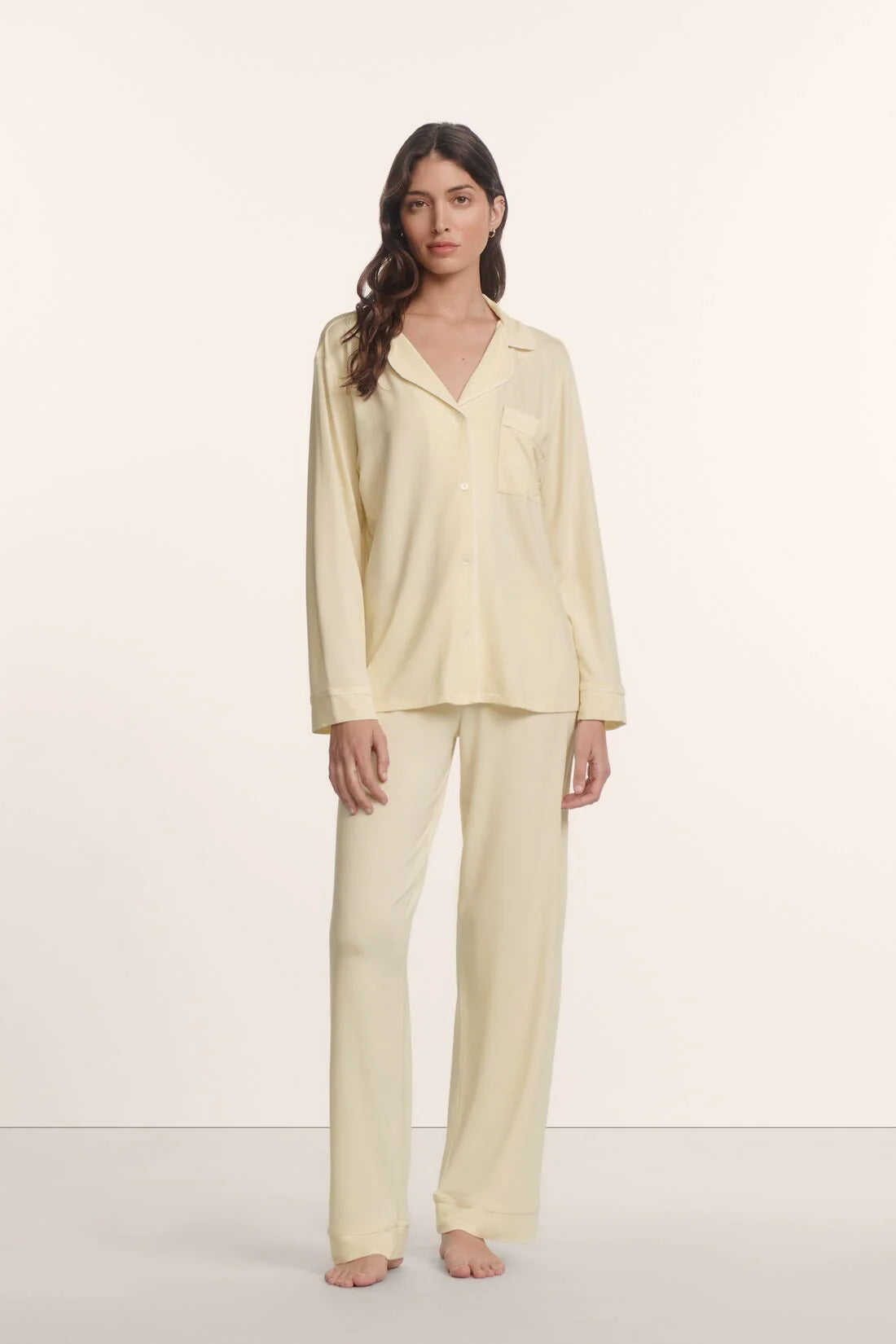 Gisele Long PJ Set - Buttercream