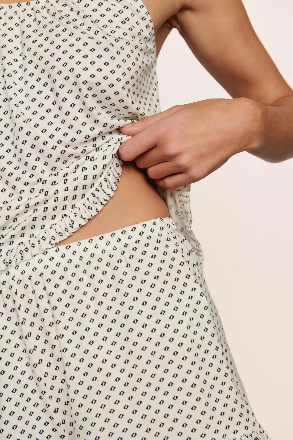 Gisele Printed Cami/Short Set - Tide Dot