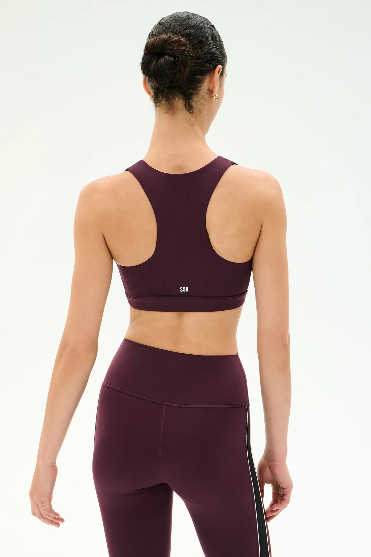 Lexi Bra - Dark Cherry/Black