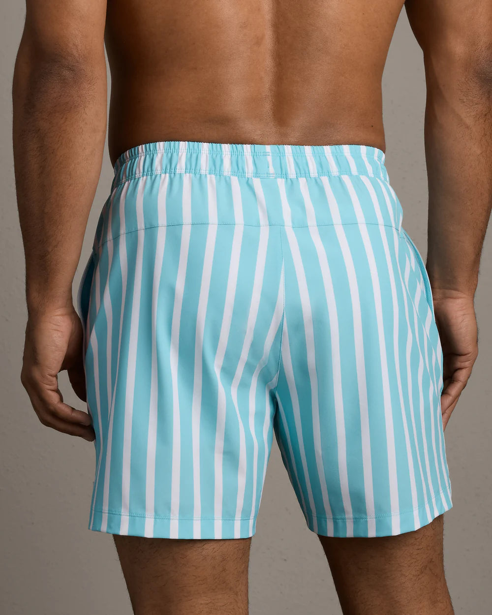 R&R Trunk (bathing suit) - Belize Blue Stripe