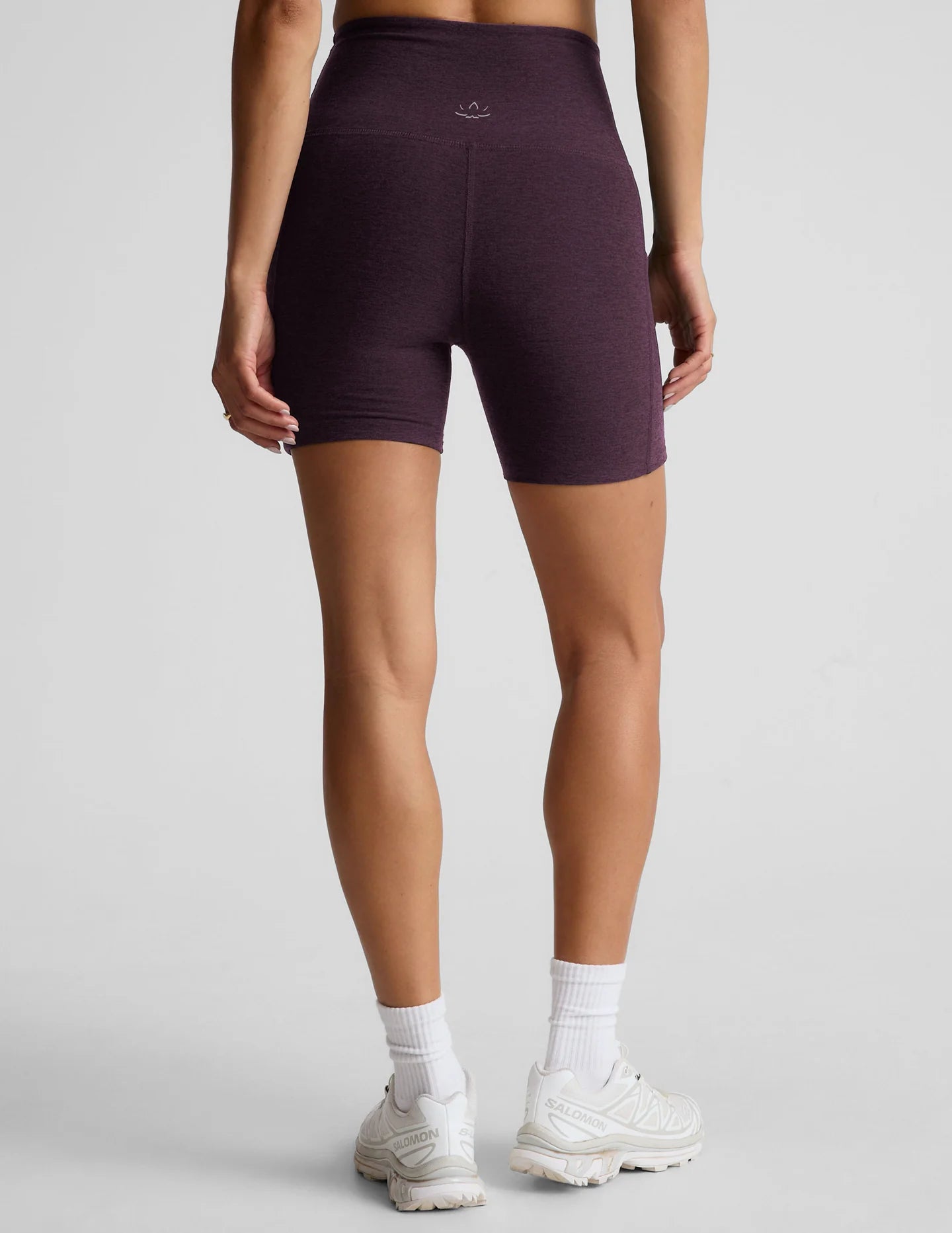 Keep Pace Pocket Short - Eggplant Purple