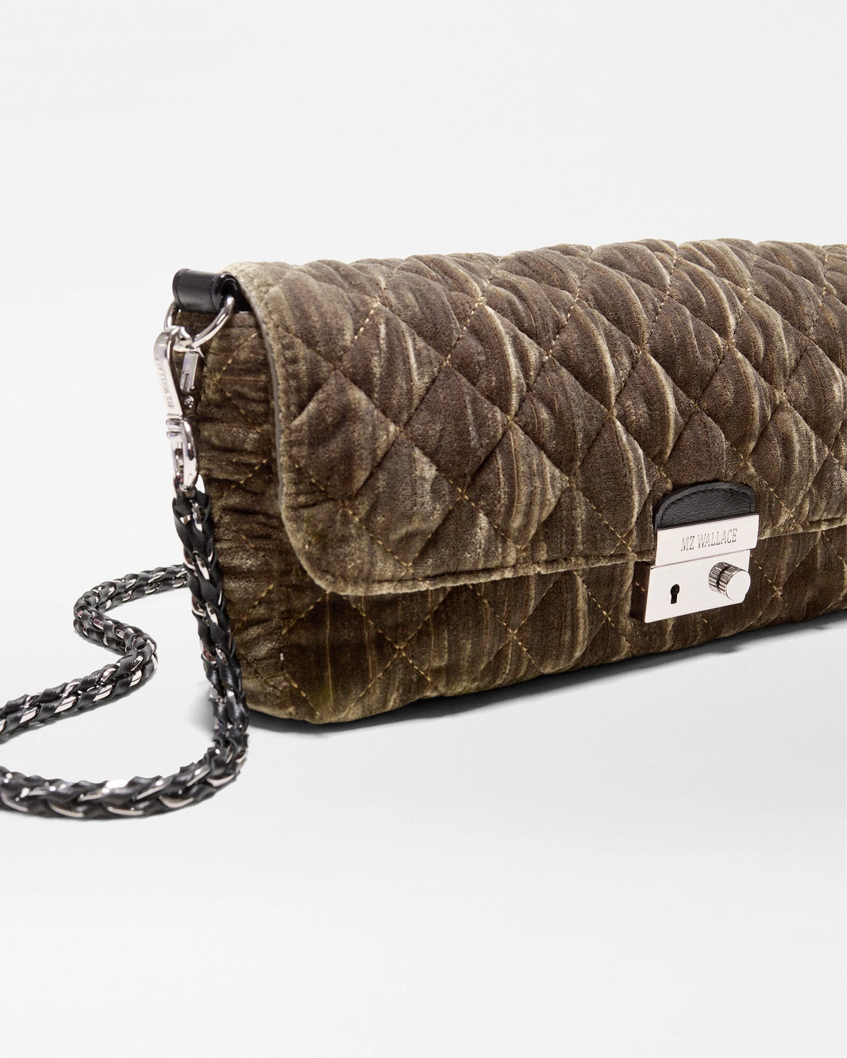 Crosby Lock Baguette - Pecan Brown Velvet