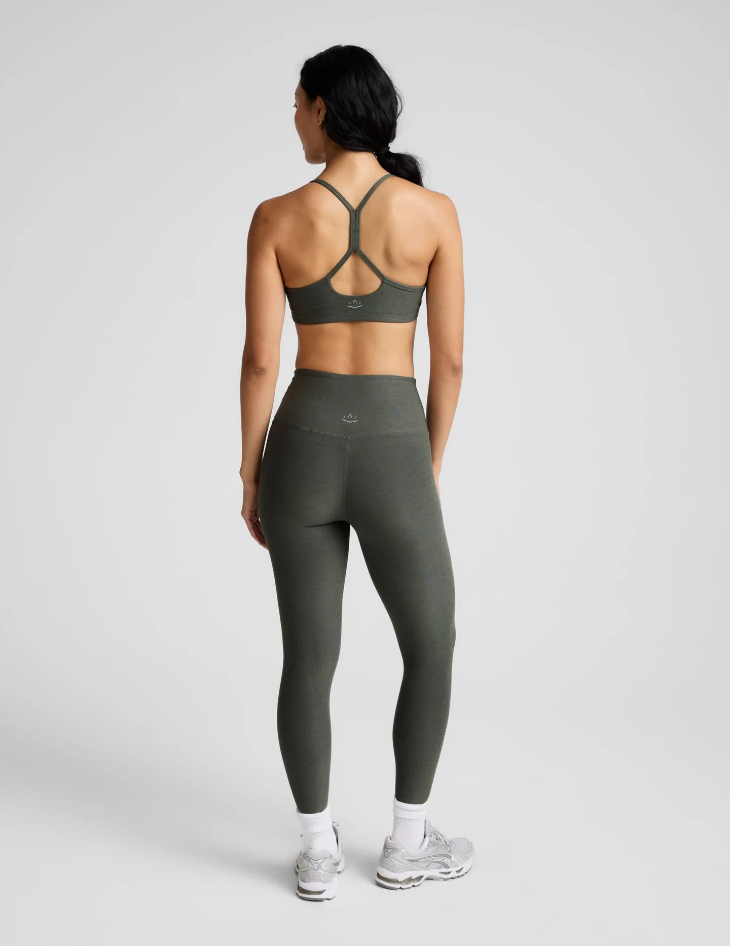 HW Midi Legging - Dusty Forest