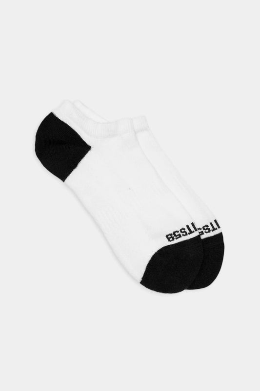 Logo Ankle Sock - White/Black