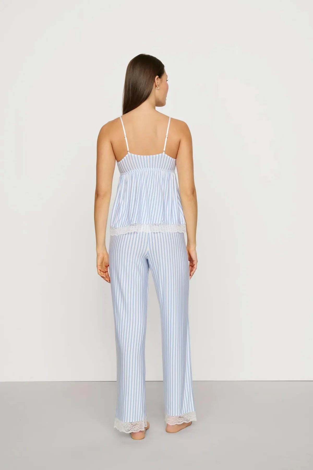 Isla Cami/Pant Set - Regatta Stripe Summer Blue