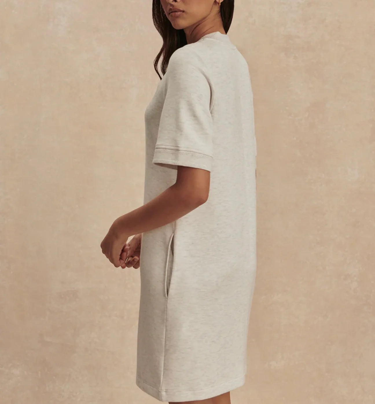 Nori Half Zip Dress - Pristine