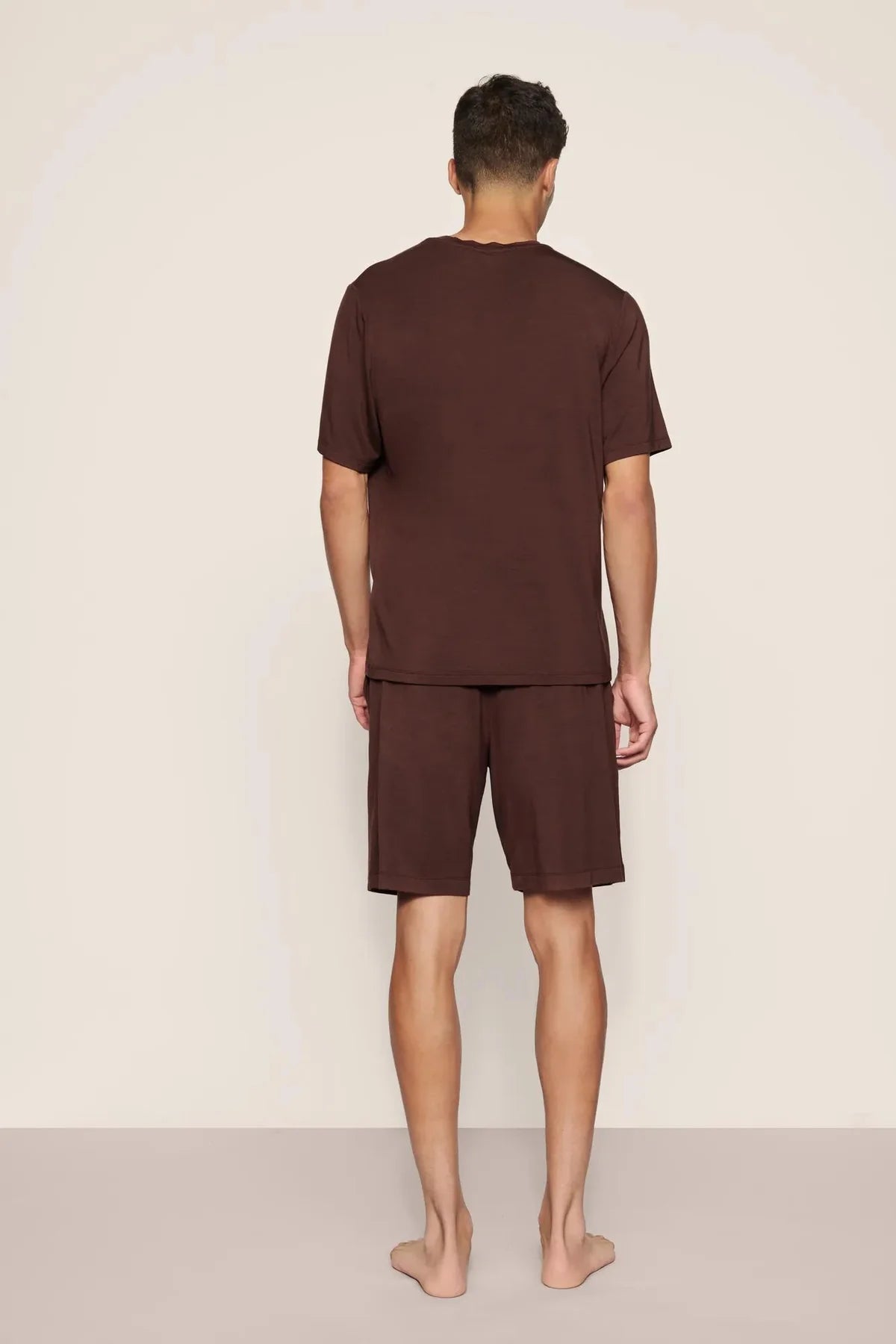 Henry Short PJ Set - Chocolate