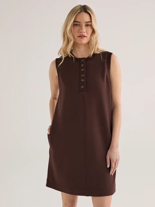 Elba Dress - Coffee Bean