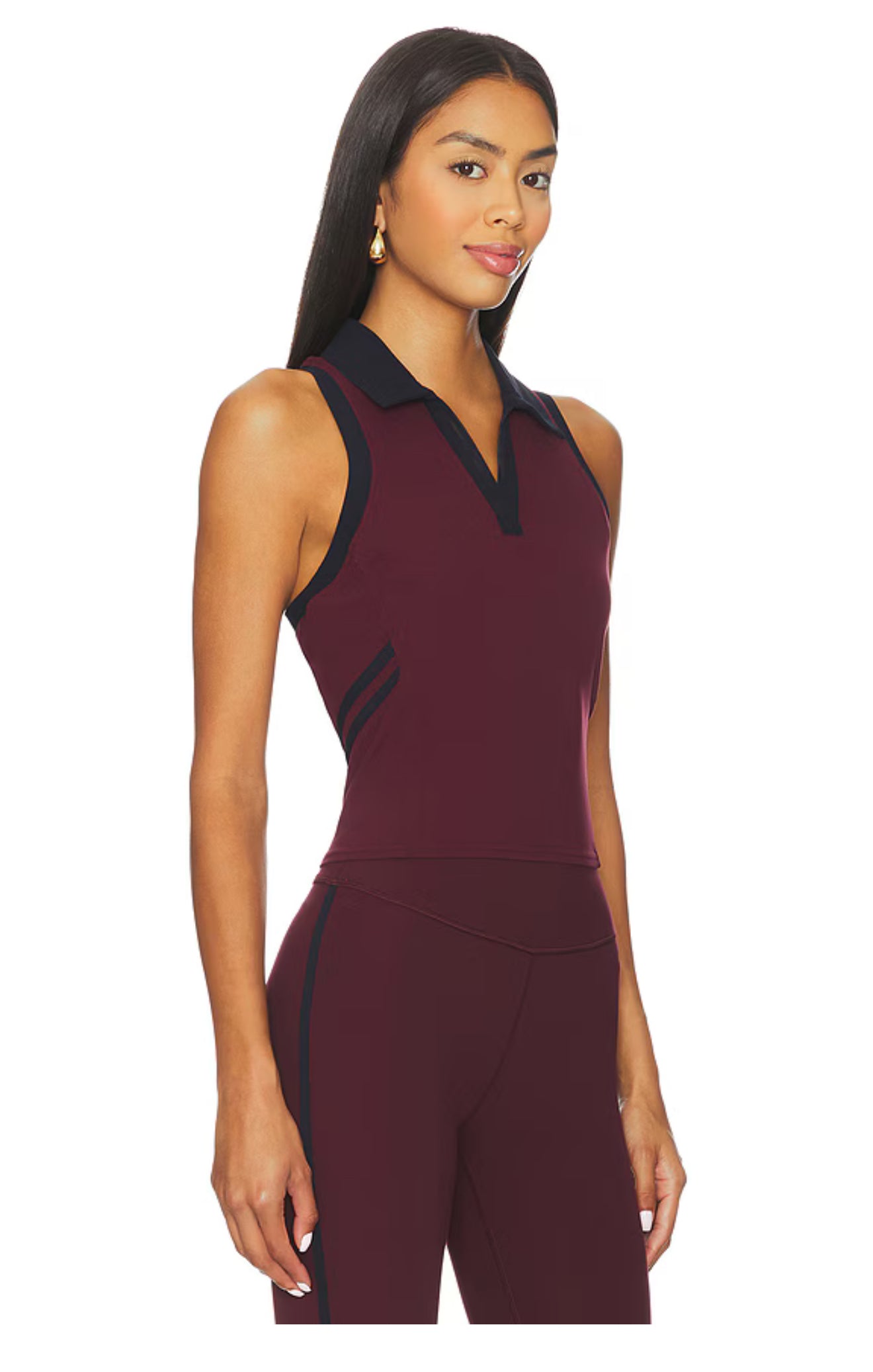 Austin Airweight Polo - Dark Cherry