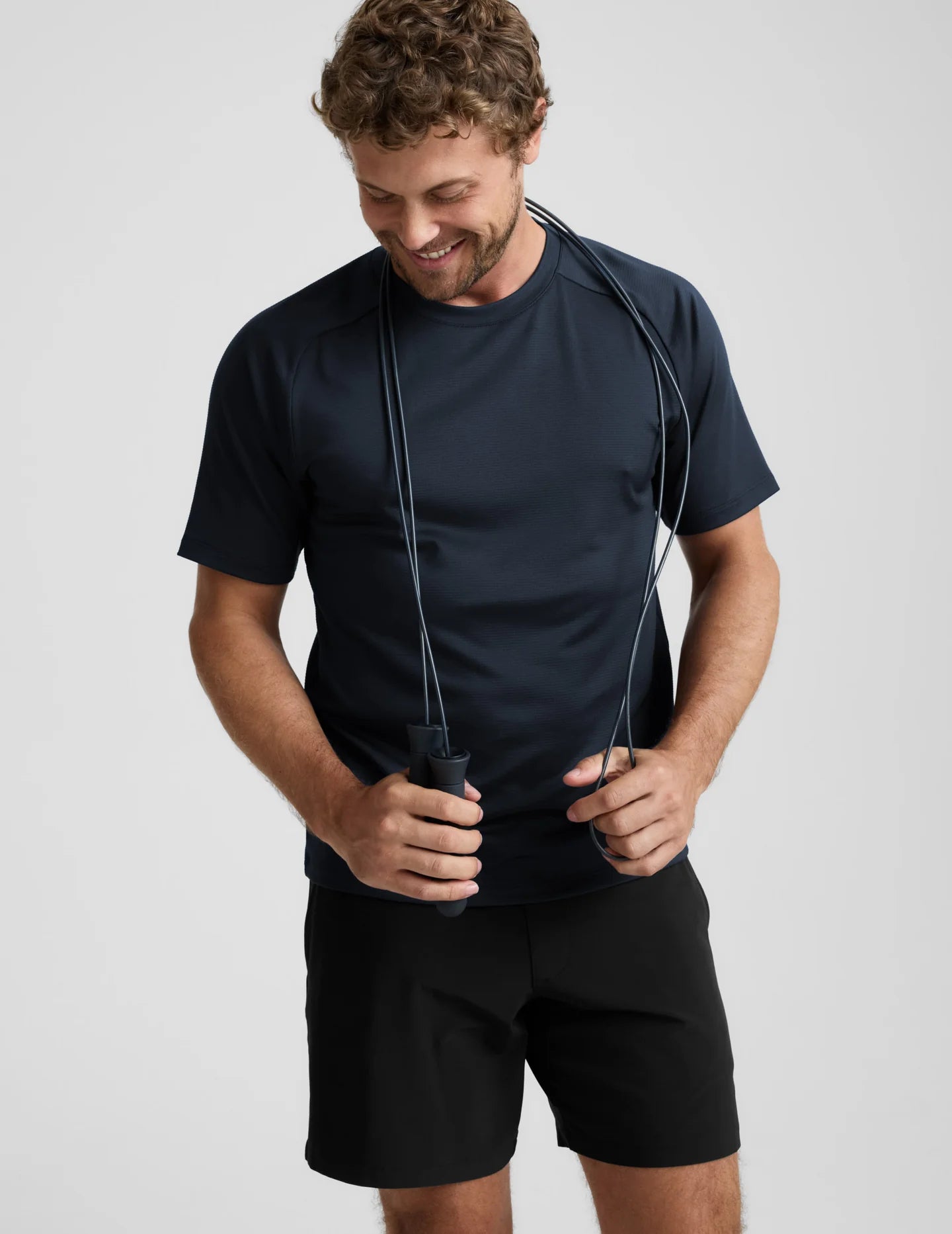 All In Active Tee - Navy