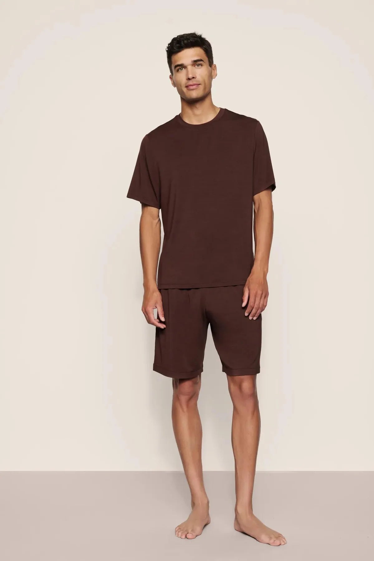 Henry Short PJ Set - Chocolate