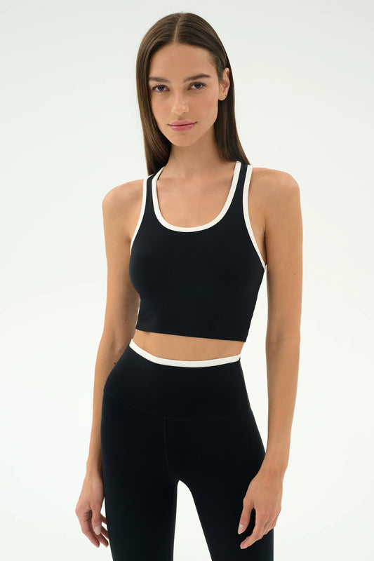 Amber Bralette - Black/White
