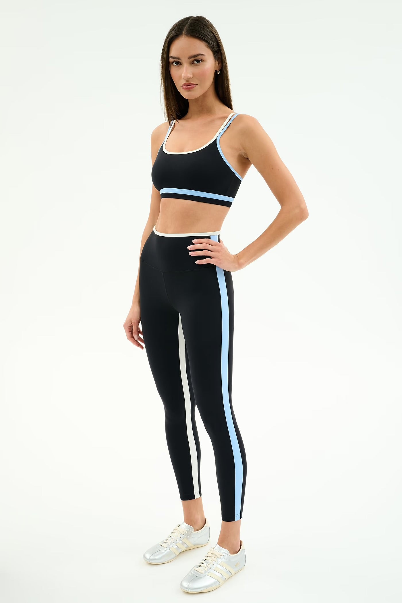 Sam HW Rigor Legging - Black/Skylight