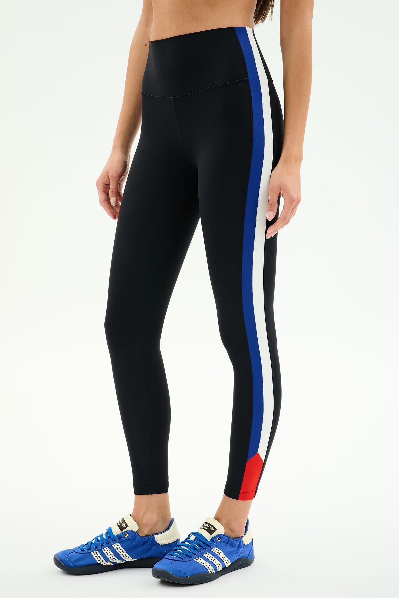Monah 7/8 Rigor Legging - Black/Cobalt