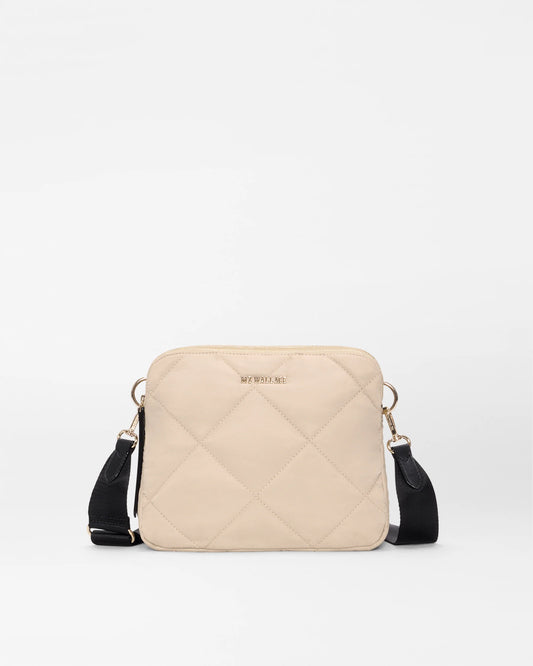 Madison Crossbody - Buff/Black