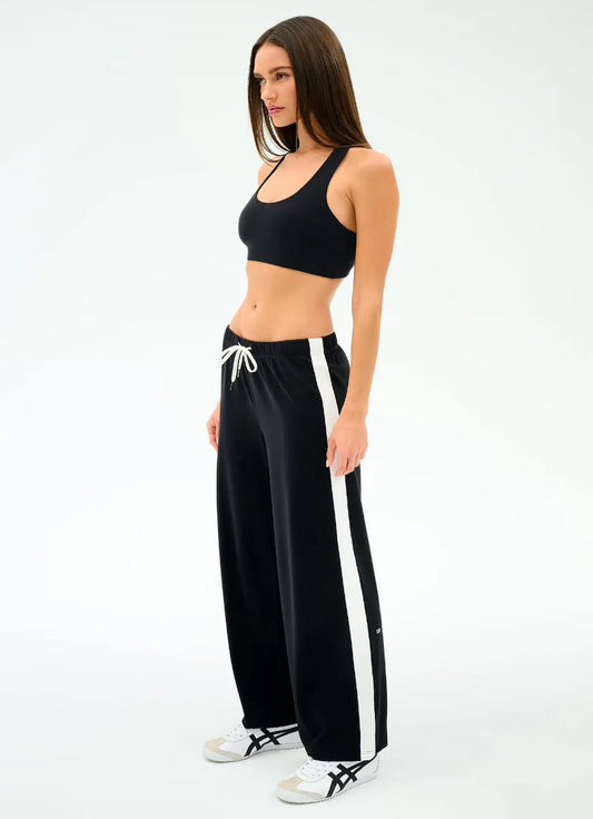 Willow Wide Leg Pant - Black/White