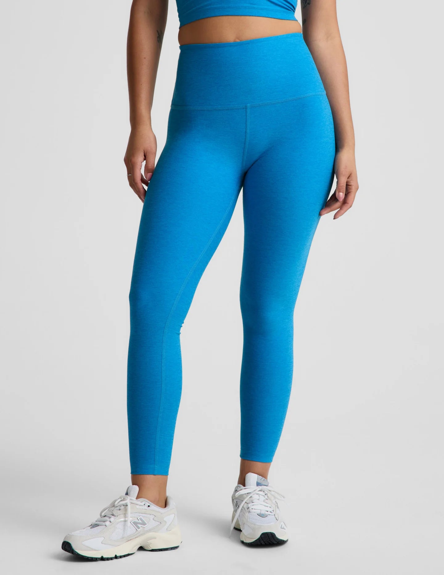 Spacedye Midi Legging - Blue Lagoon