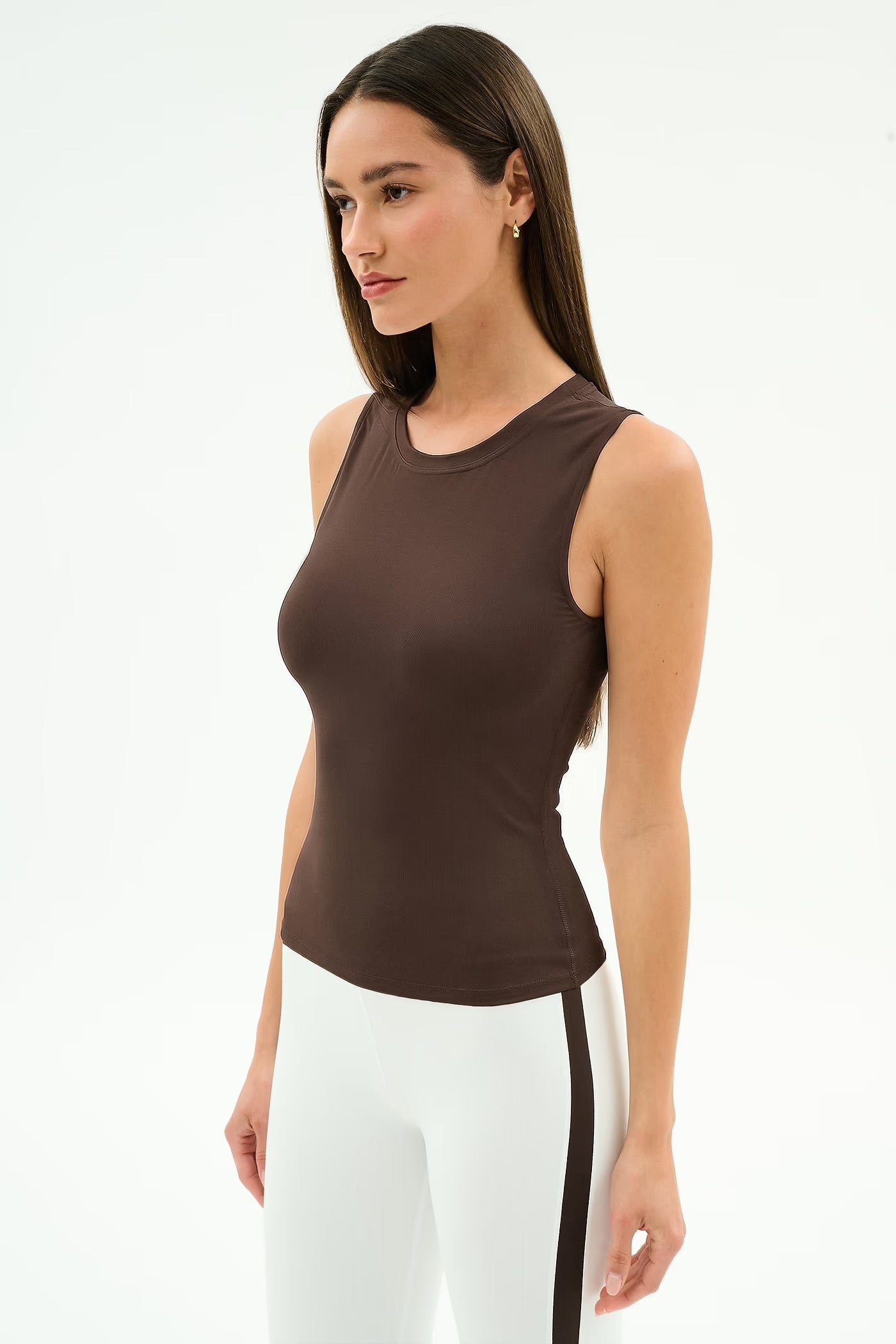 Carter Airweight Lite Tank - Dk Chocolate