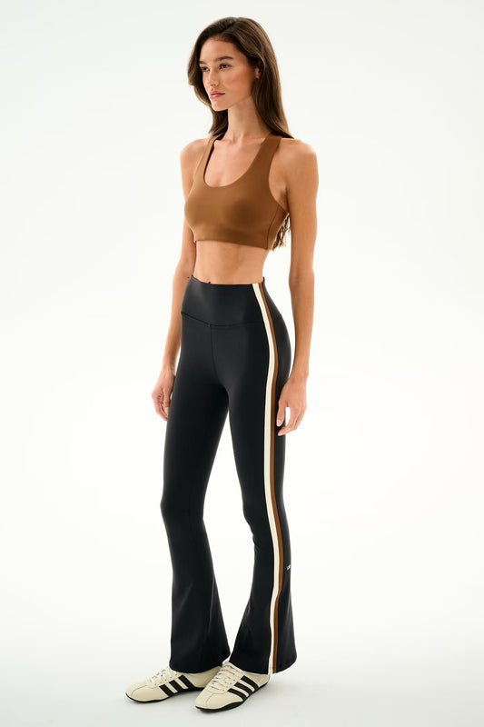 Raquel HW Flare - Black/Creme