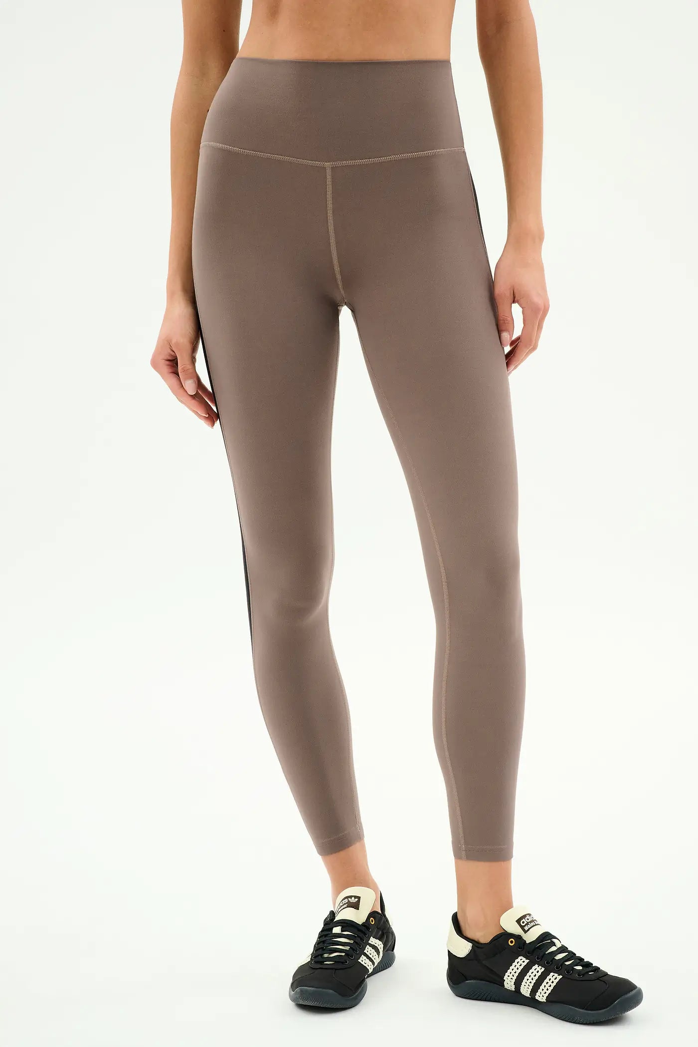 Layla HW Legging - Lentil/Black