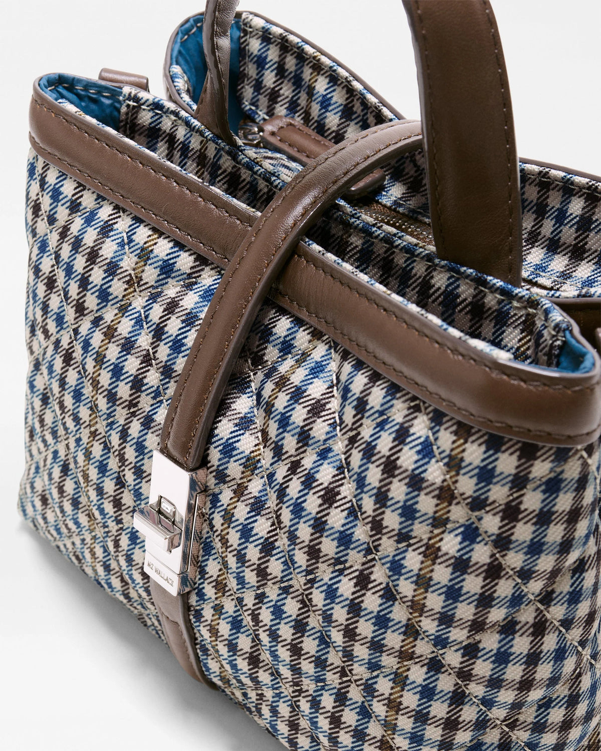Mini Astor Top Handle - Heritage Check