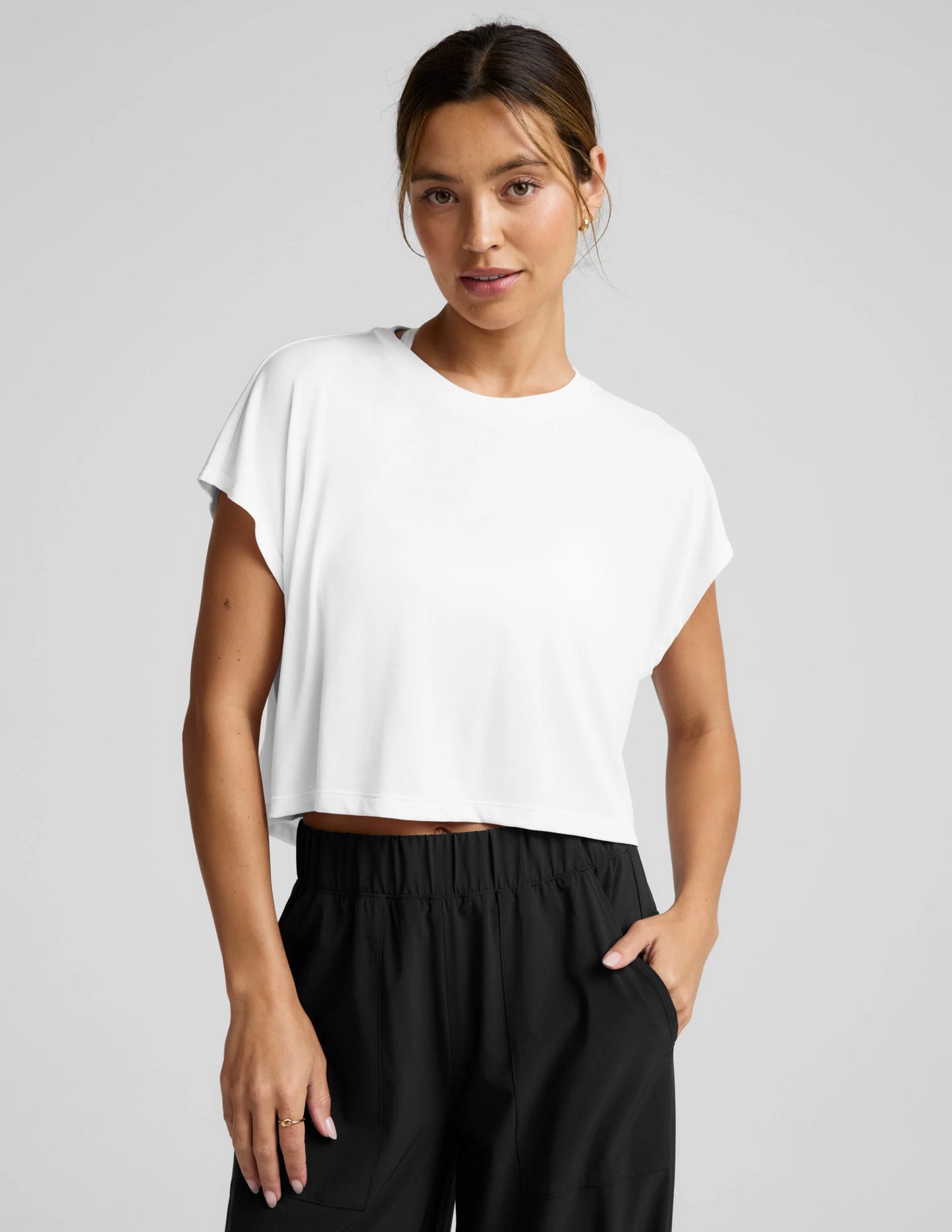 Studio Luxe Tee - White