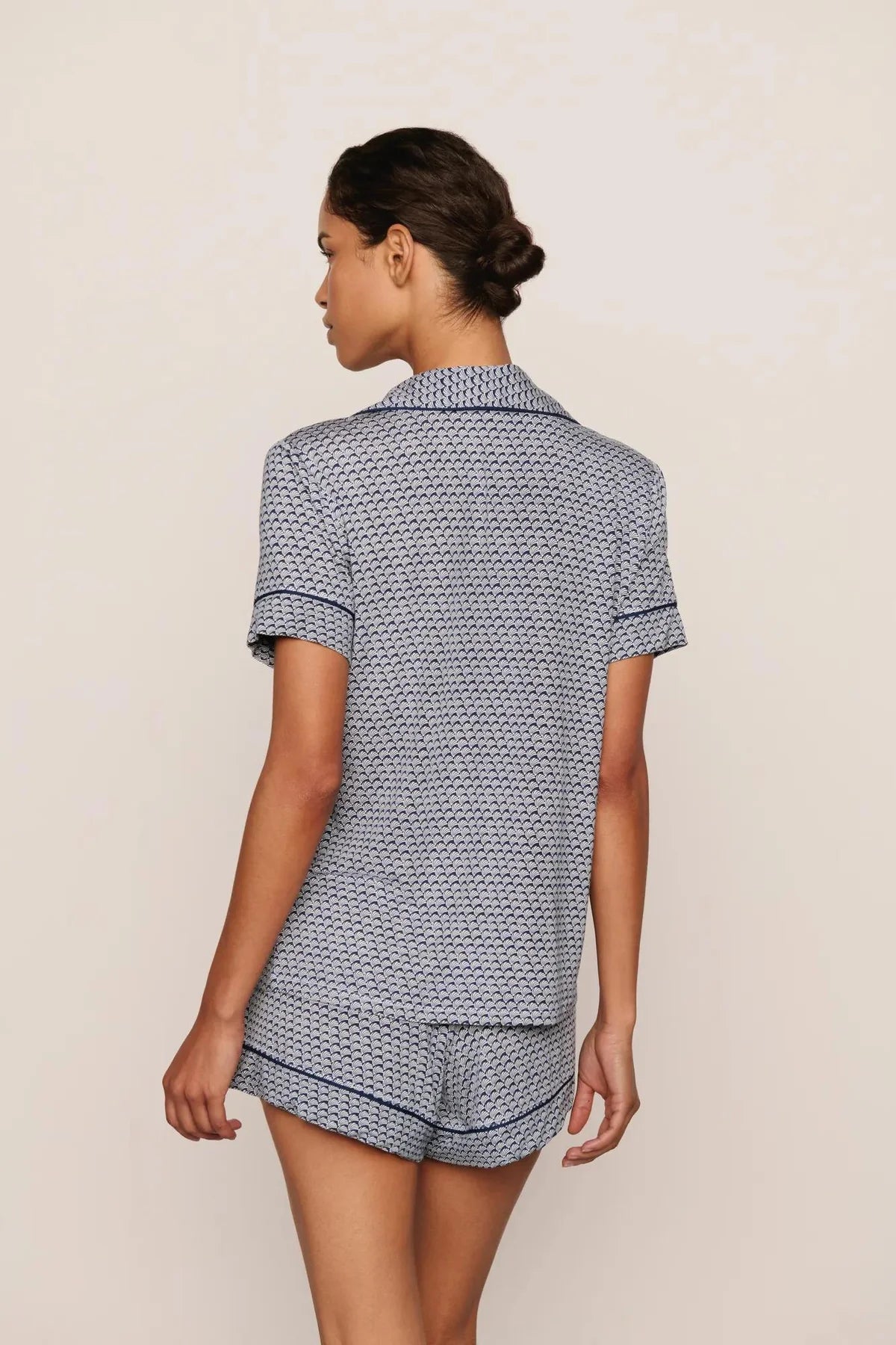Gisele Relaxed Short PJ Set - Seashells