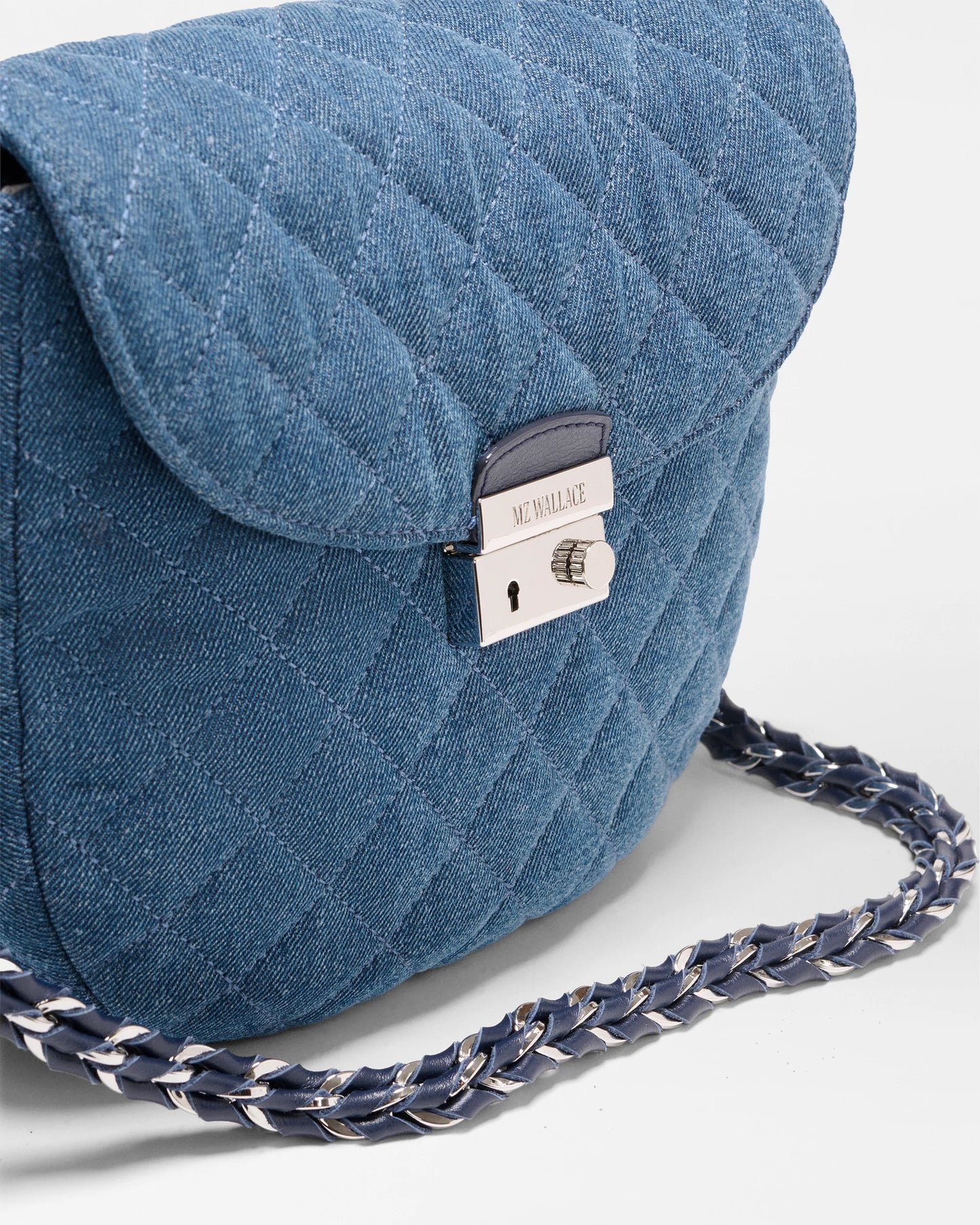 Crosby Lock Saddle - True Blue Denim