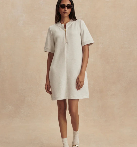 Nori Half Zip Dress - Pristine