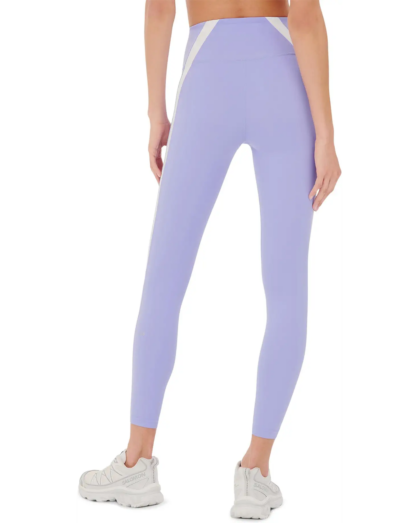 Miles HW Legging - Purple Haze/White