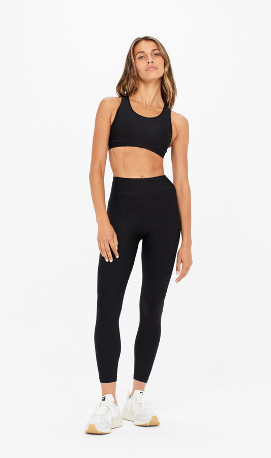 Matte Tech Midi Pant - Black