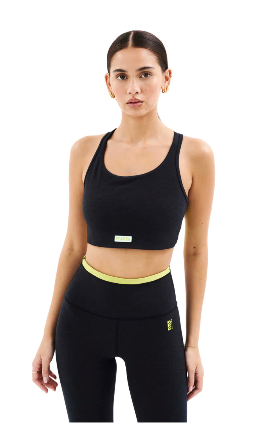 Orbital Sports Bra - Charcoal