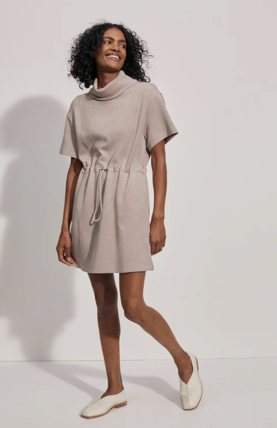 Sophie Dress - Taupe