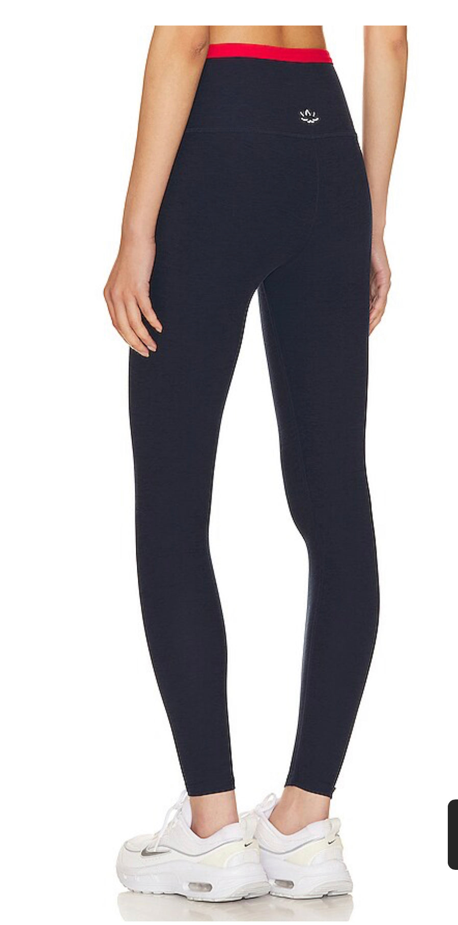 Outlines Legging - Nocturnal Navy/Candy Apple Red