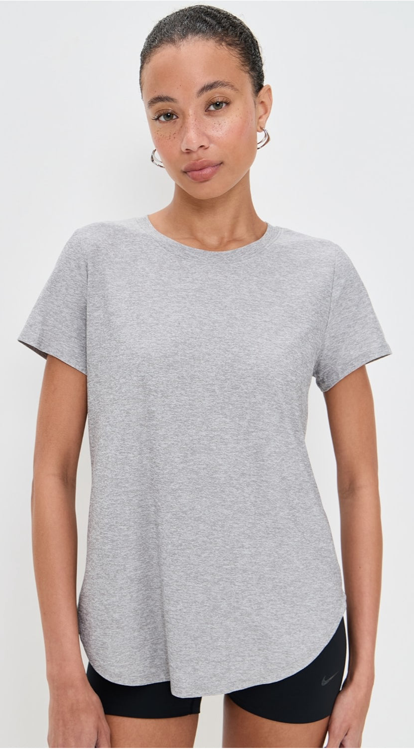 On the Low Tee - Silver Mist