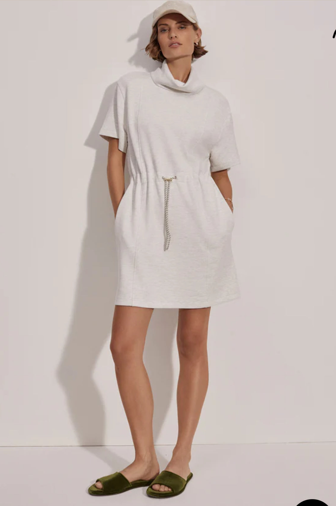 Sophie Dress - Ivory Marble