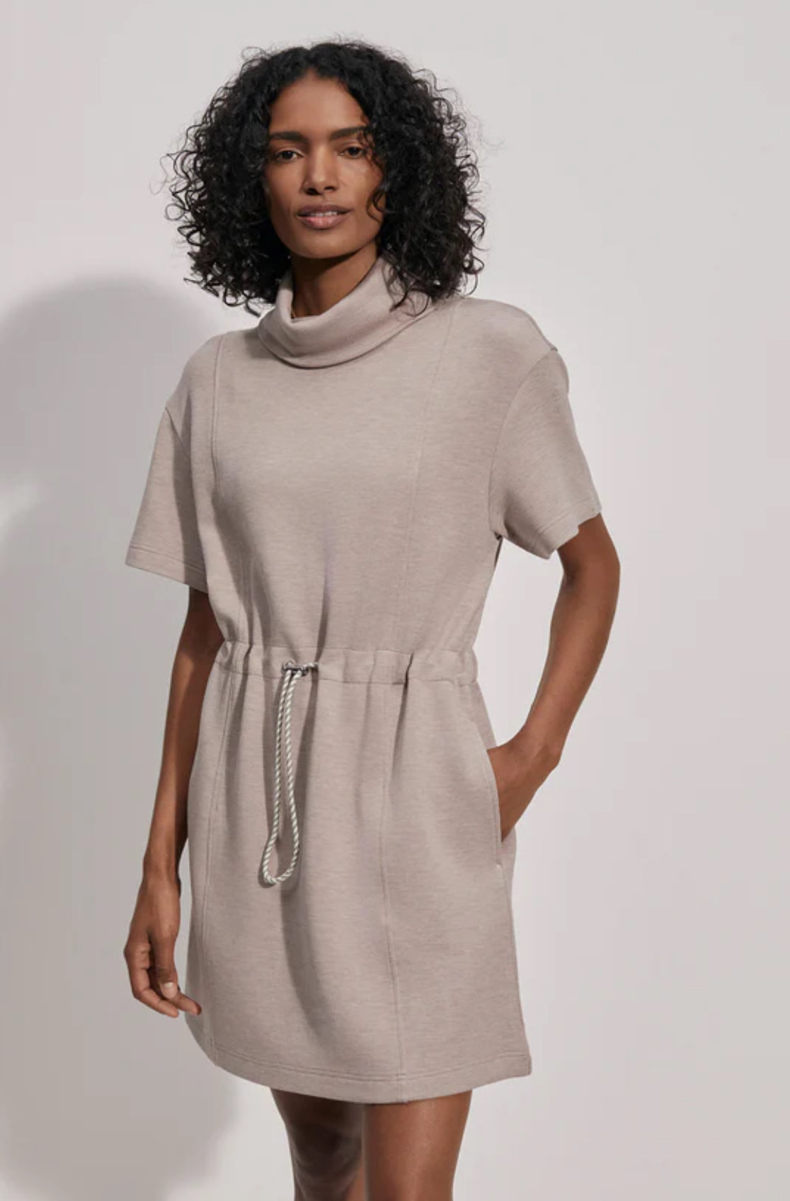 Sophie Dress - Taupe