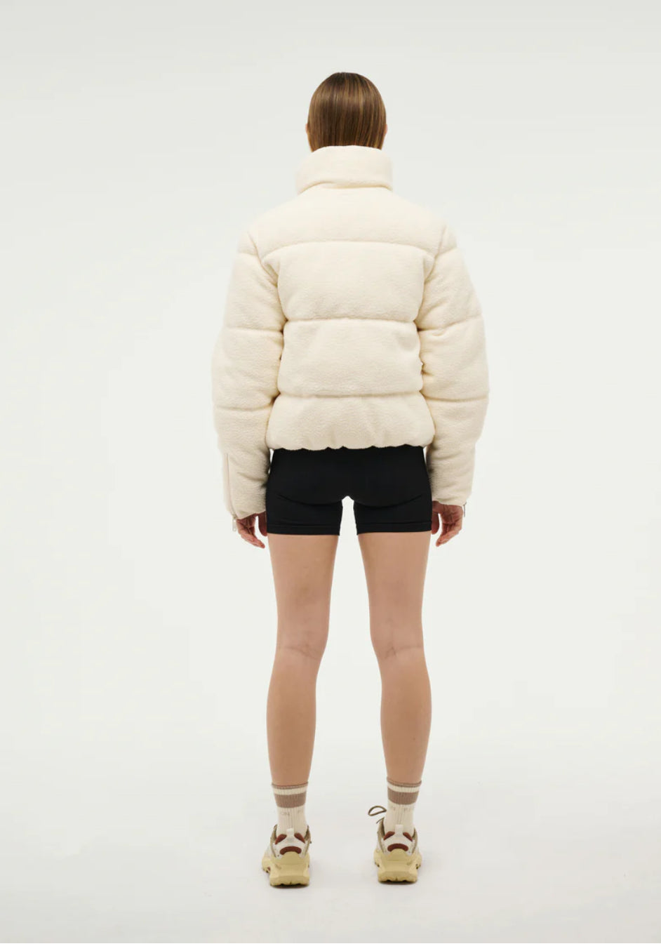 Fortune Sherpa Jacket - Whisper White