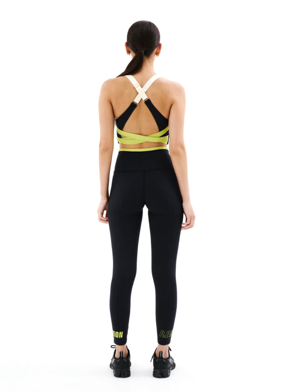 Orbital Sports Bra - Charcoal