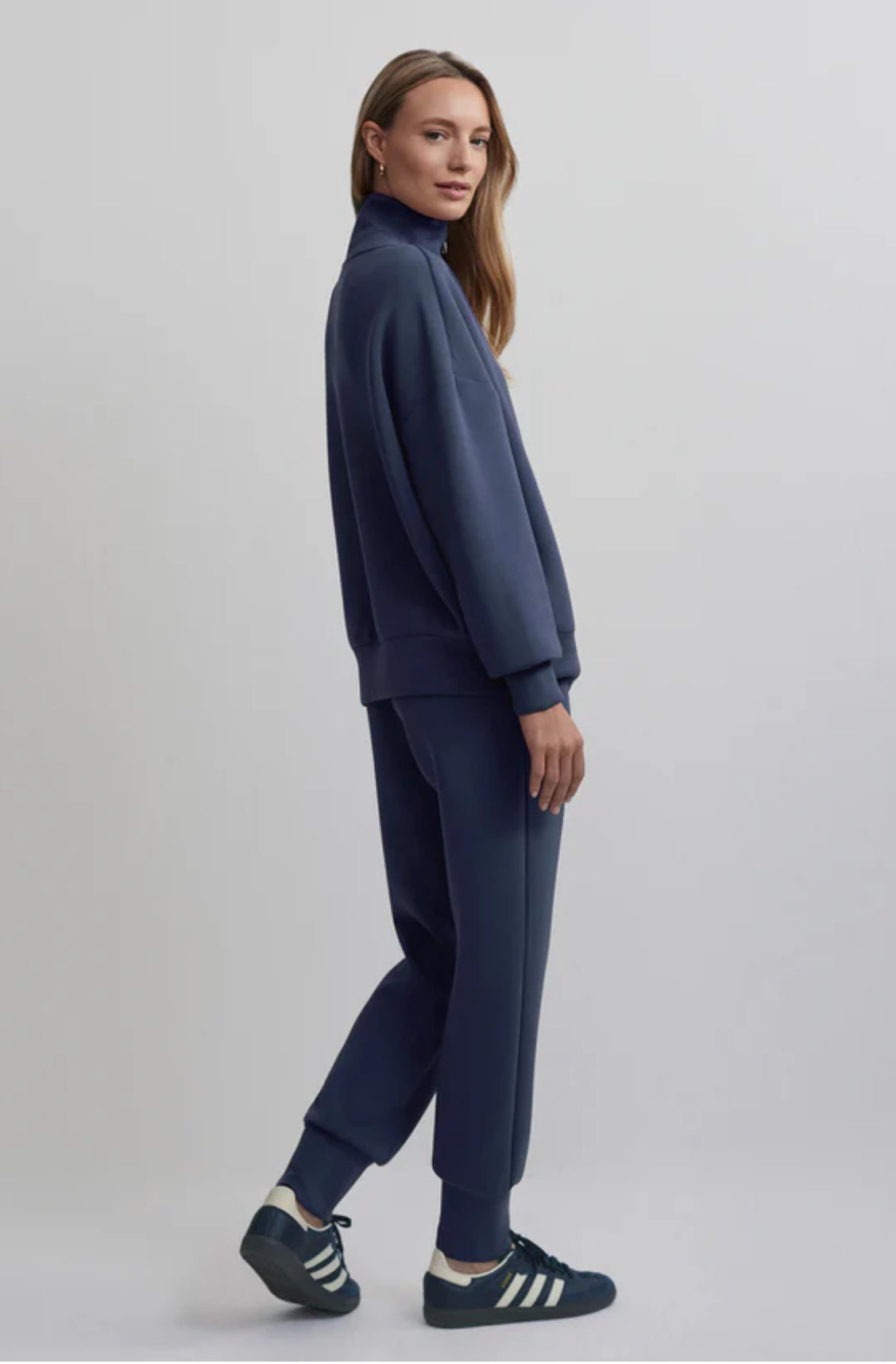 Hawley Half Zip/Slim Cuff Pant - Blue Nights