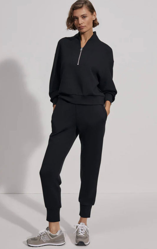 Davidson Sweat/Slim Cuff Pant - Black