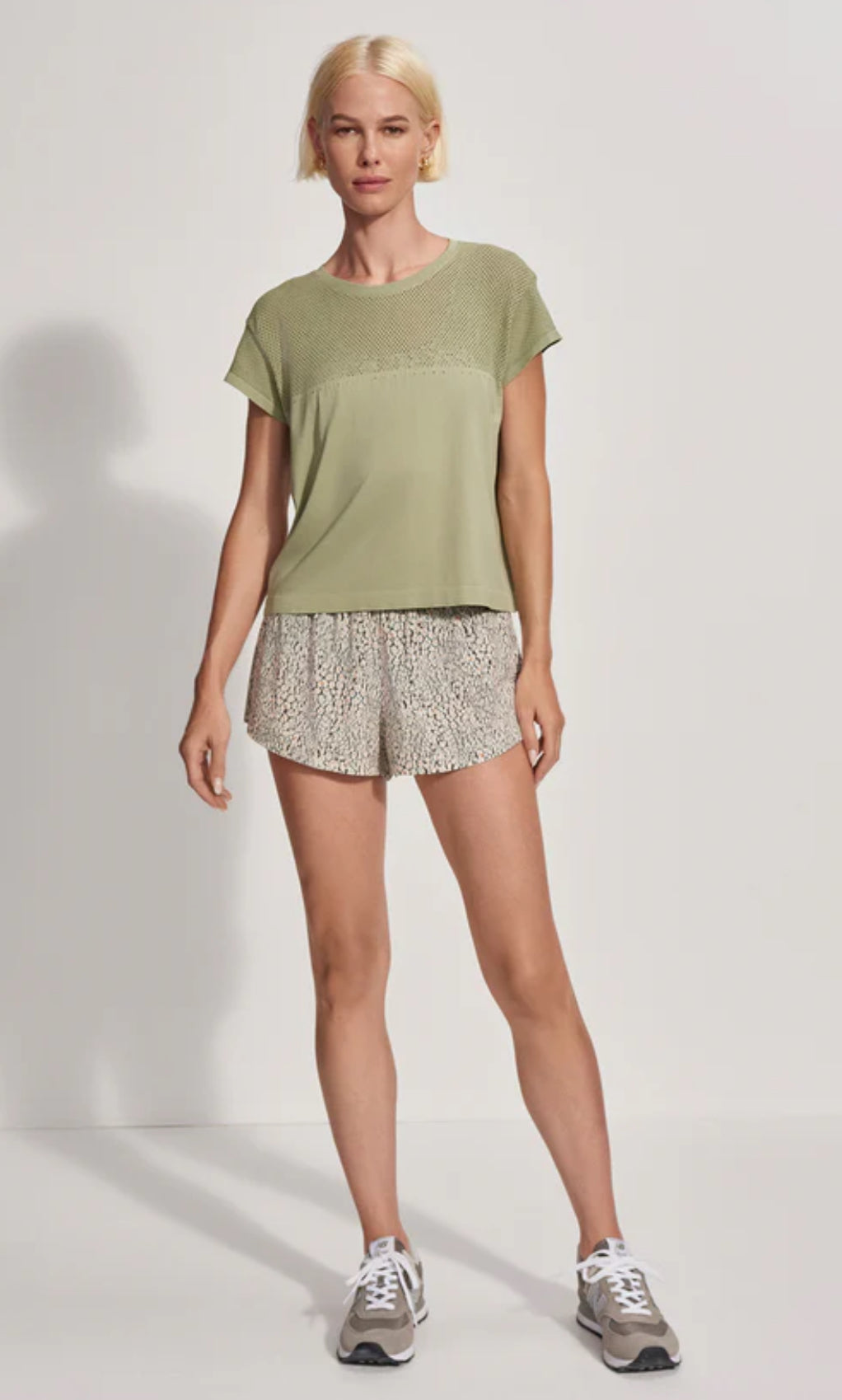 Calloway boxy Tee - Tea