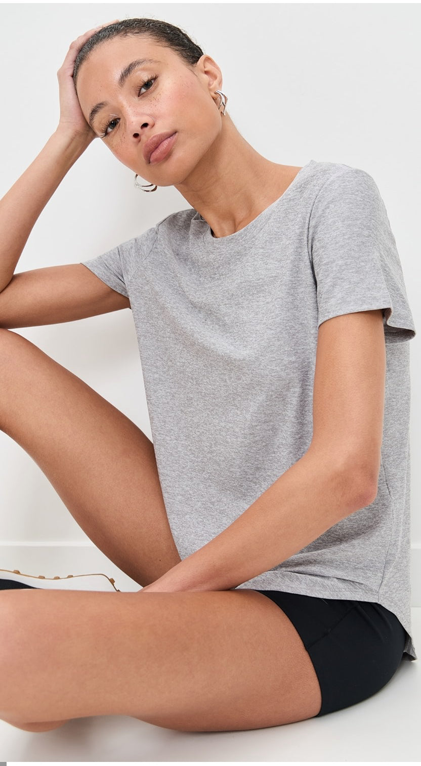 On the Low Tee - Silver Mist