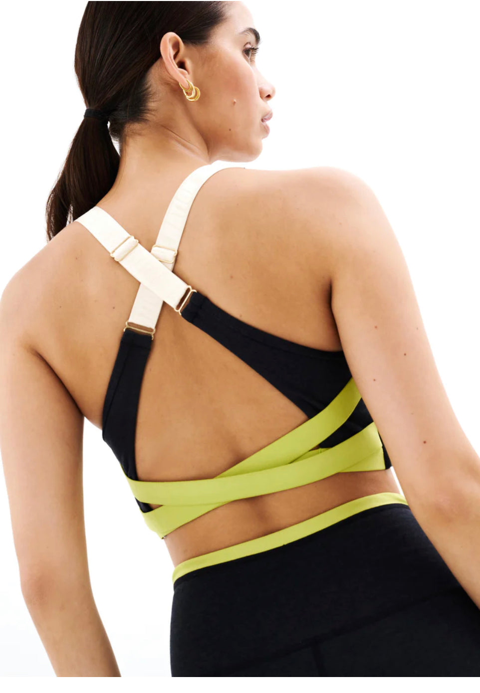 Orbital Sports Bra - Charcoal